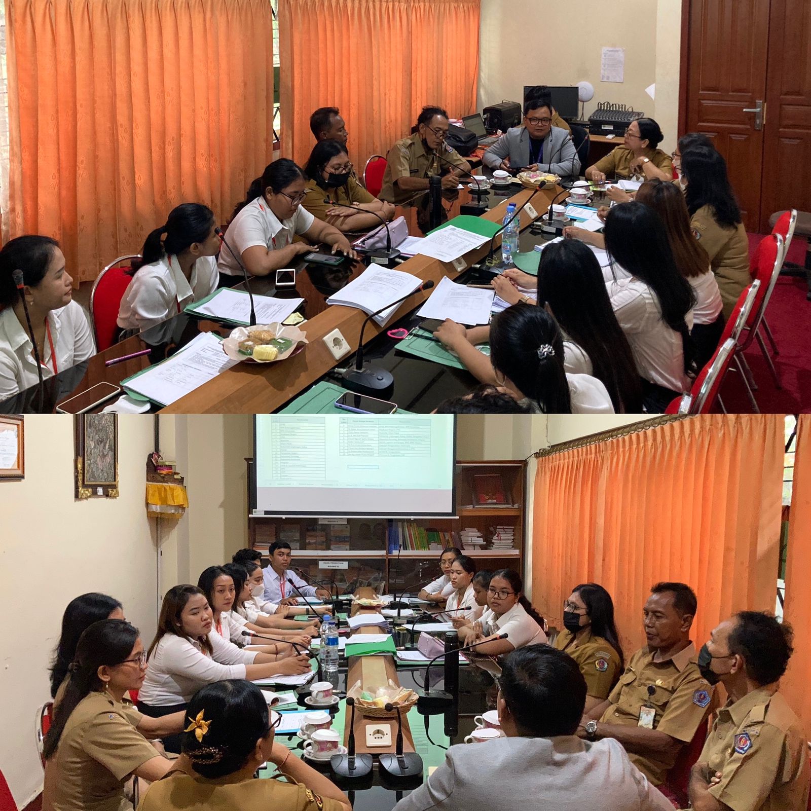 Rapat Koordinasi terkait Tabulasi Data Survei Indeks Kepuasan Masyarakat di Kota Denpasar