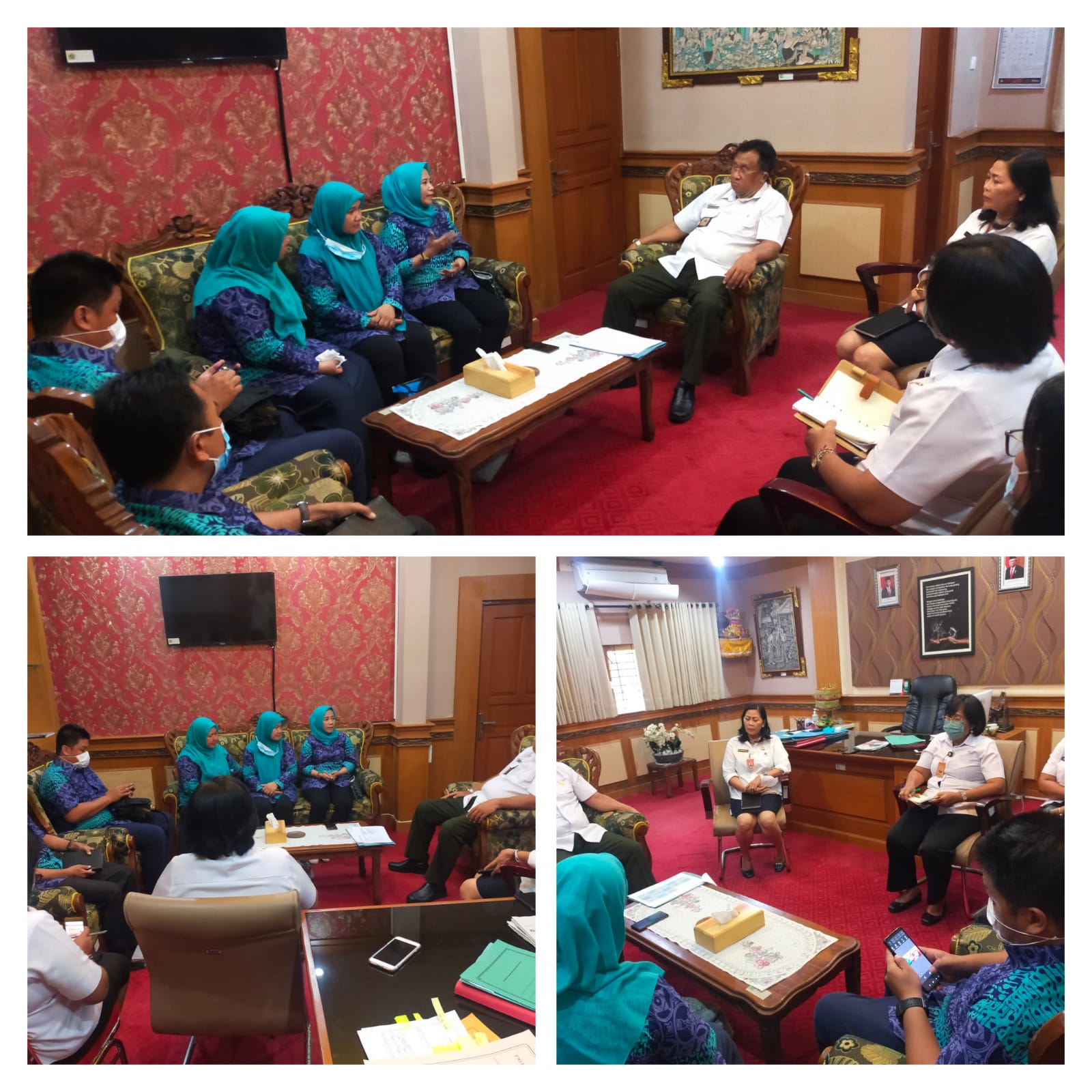 Kujungan dari Bappeda Kota Tangerang