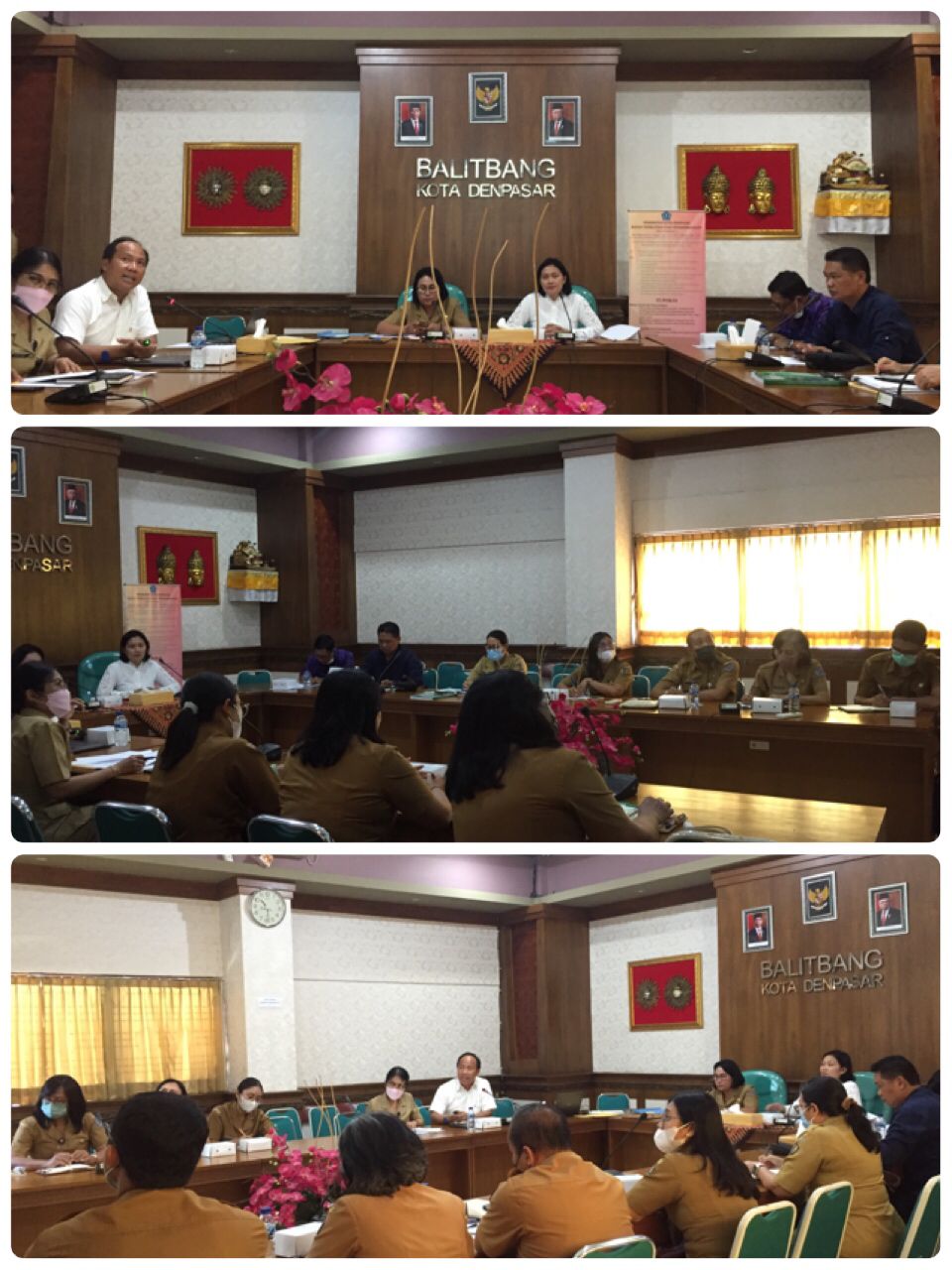 Rapat Pembahasan Proposal Kajian Efektivitas Kebijakan Kawasan Heritage Gajah Mada di Kota Denpasar