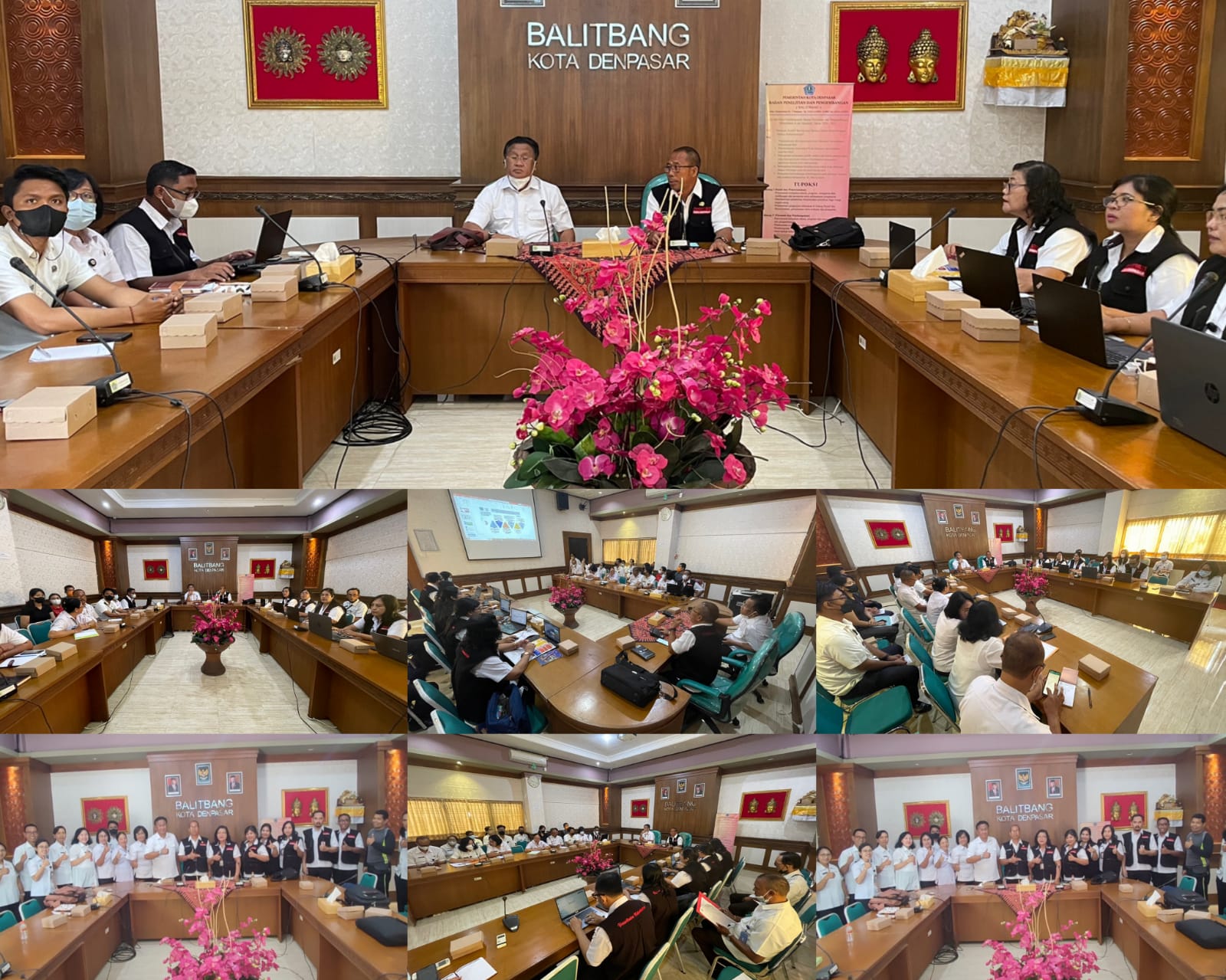 Pembinaan Balitbang Kota Denpasar Oleh Inspektorat Kota Denpasar