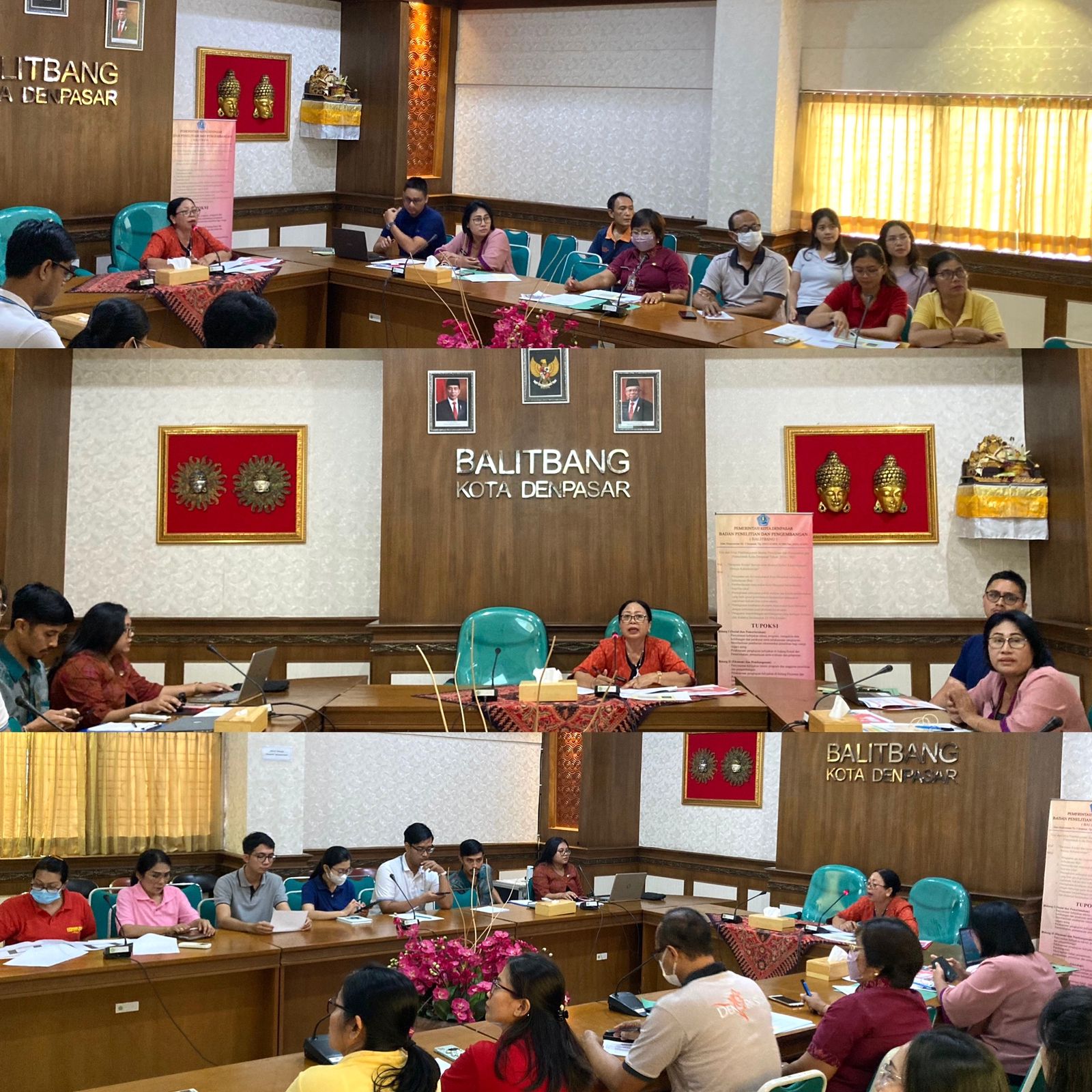 Rapat Pembahasan Form Kuesioner Evaluasi Kelembagaan Perangkat Daerah di Lingkungan Pemerintah Daerah Kota Denpasar Tahun 2023