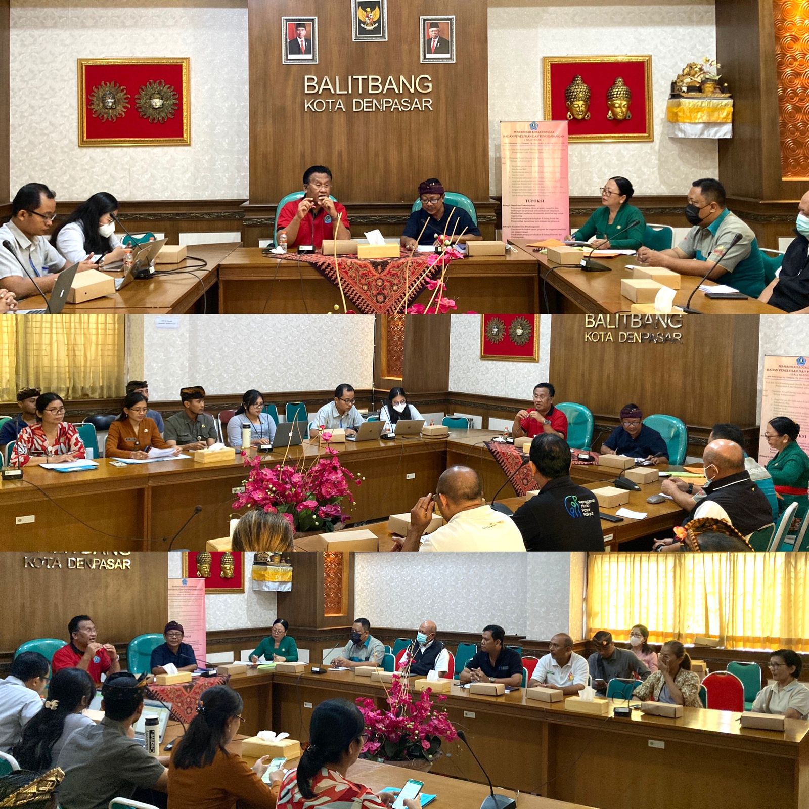 Focus Group Discussion terkait Kajian Penanggulangan Inflasi di Kota Denpasar Tahun 2023