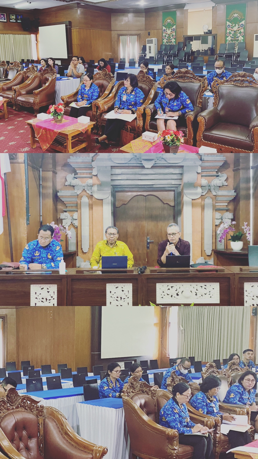 Audensi Balitbang Kota Denpasar dengan Universitas Warmadewa