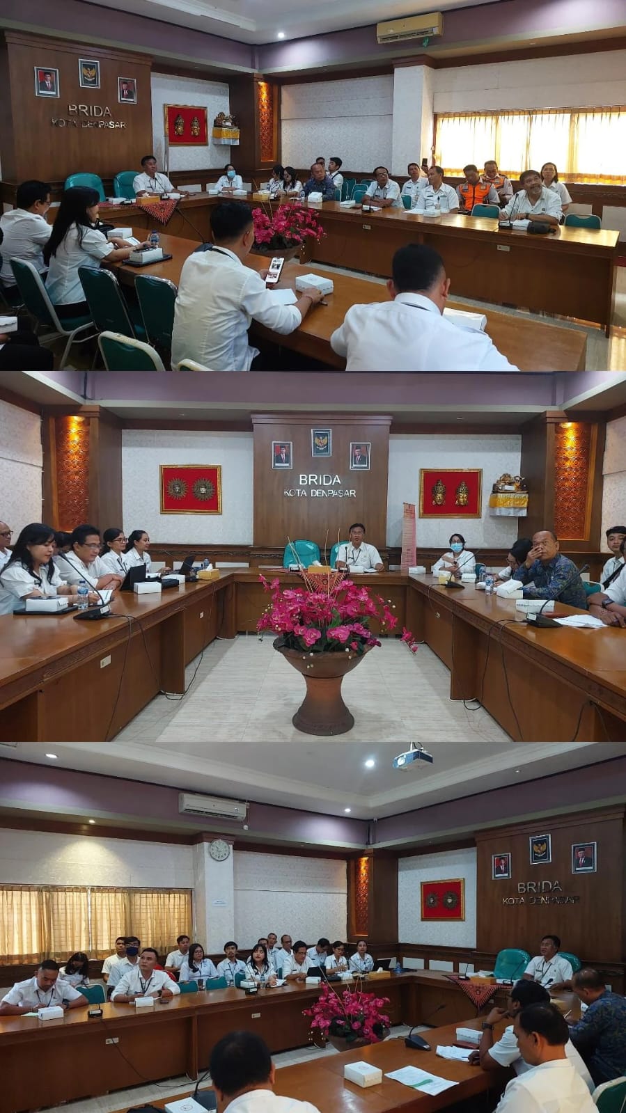 Rapat Koordinasi Penyelenggaraan Sosialisasi Hak Kekayaan Intelektual Serangkaian Dengan HUT Kota Denpasar