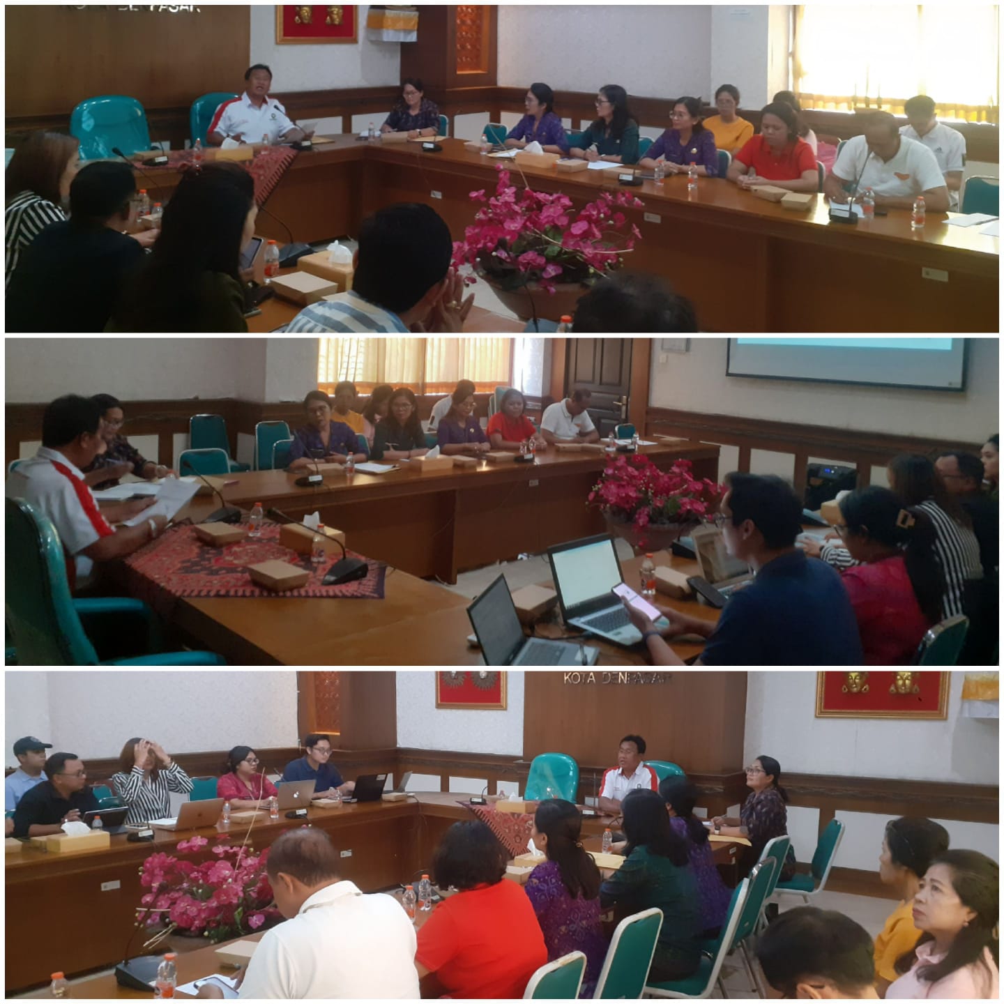 Rapat Tindak Lanjut Hasil Rapat Koordinasi Dalam Rangka Penyusunan Kajian Identifikasi Kendala Dan Permasalahan Dalam Optimalisasi Penanganan Kemacetan Lalu Lintas Di Kota Denpasar