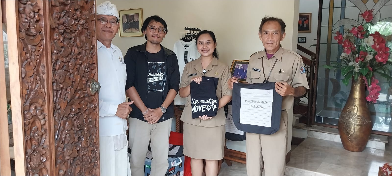 Kunjungan Lapangan Fasilitasi Pendaftaran Merek Hatilian