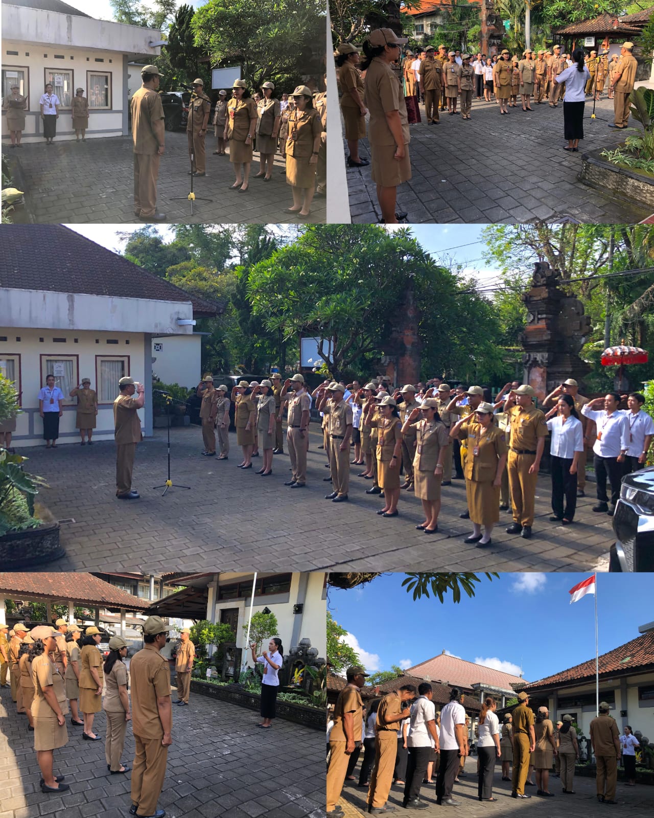 Apel Disiplin Kedua Bulan Oktober 2025 BRIDA Kota Denpasar