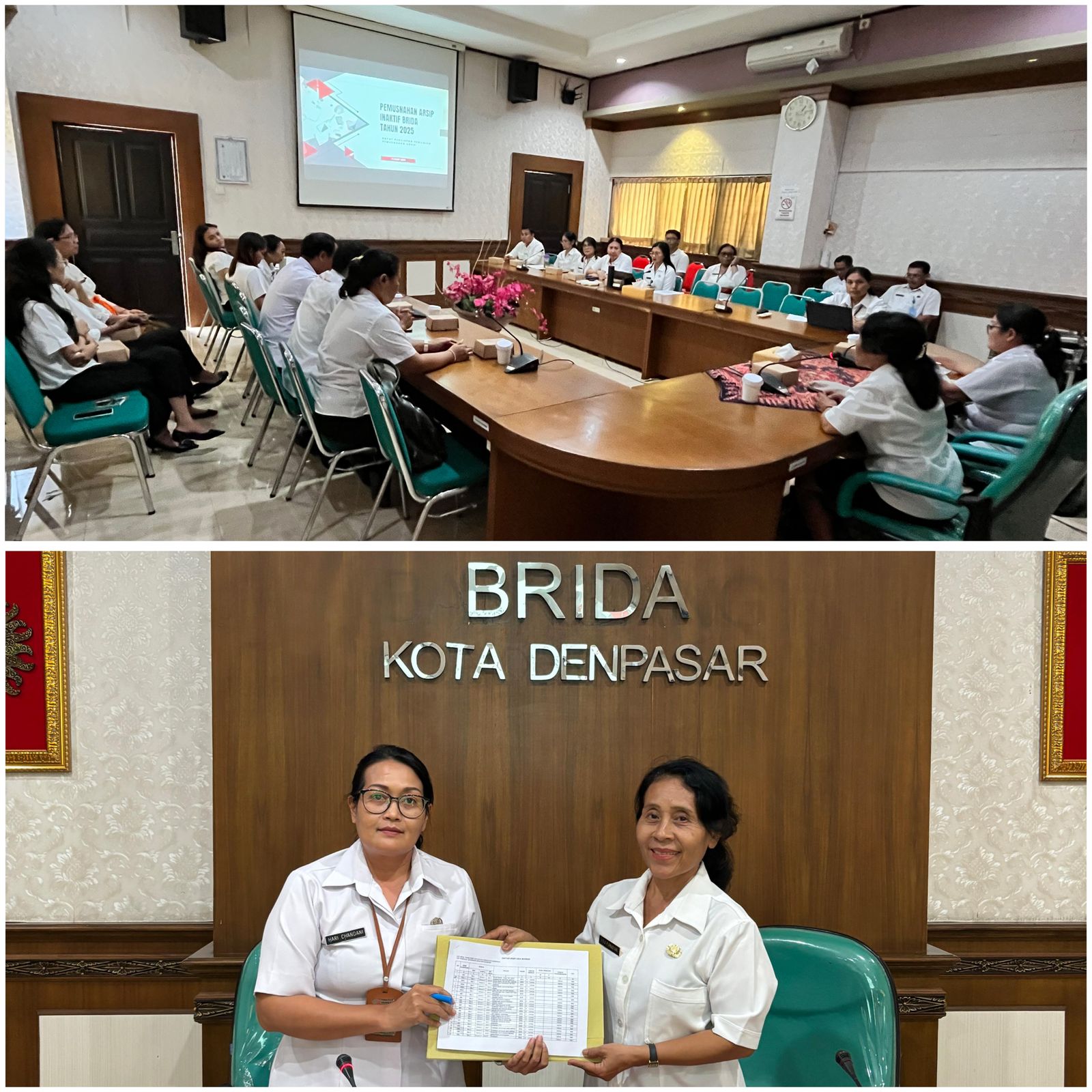 Rapat Persiapan Penilaian Arsip Musnah dan Arsip Statis
