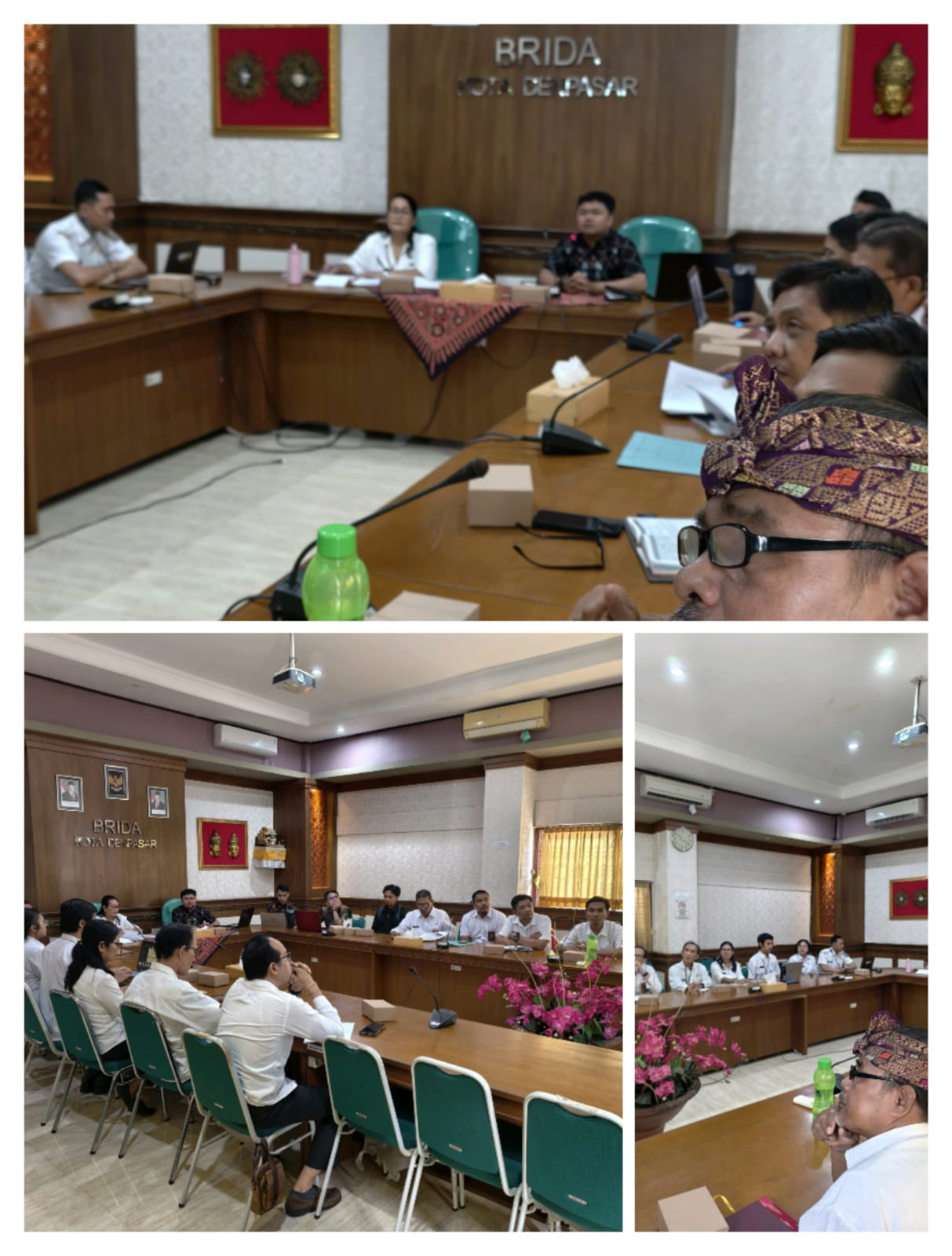 Rapat Persiapan Survey Lapangan Dan Pengumpulan Data/Informasi Kajian Pembangunan Instalasi Pengolahan Air Limbah Domestik Skala Permukiman Di Kota Denpasar Tahun 2025