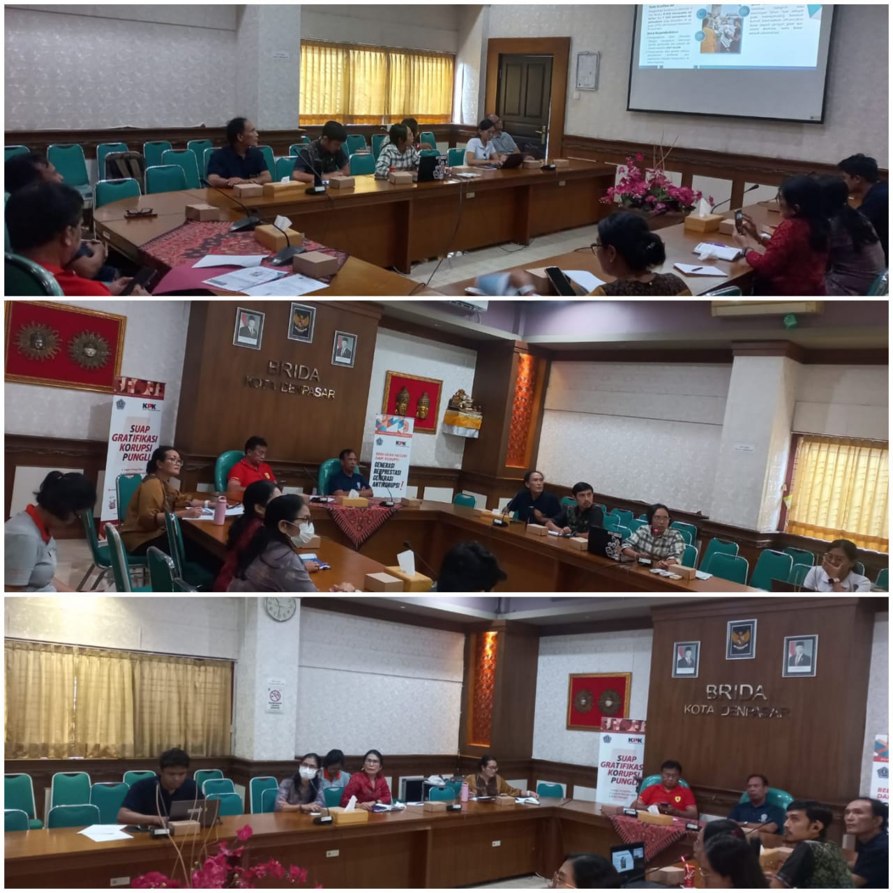Rapat Pembahasan Hasil Survey Lapangan Dan Pengumpulan Data/Informasi Penyusunan Kajian Instalasi Pembangunan Instalasi Pengolahan Air Limbah Domestik Skala Pemukiman Di Kota Denpasar 