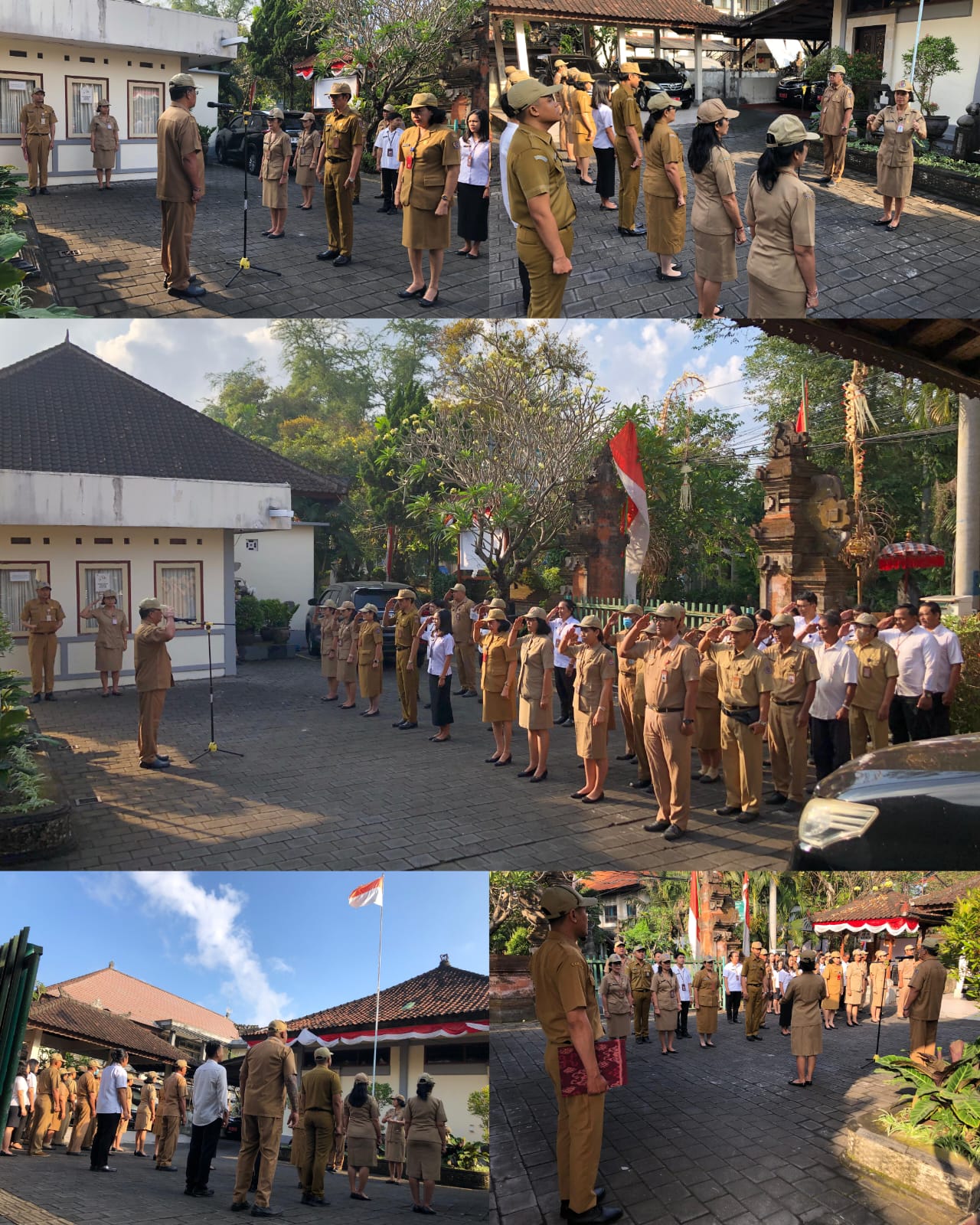 Apel Disiplin Ketiga Bulan Agustus 2025 Brida Kota Denpasar