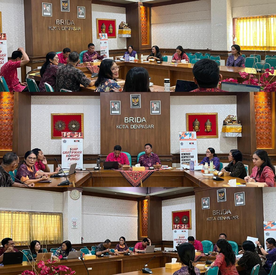 Rapat Pembahasan Draf Laporan Akhir dan Persiapan Focus Group Discussion Kajian Penyelarasan Rencana Induk dan Peta Jalan Pemajuan Ilmu Pengetahuan dan Teknologi Kota Denpasar Tahun 2025-2029