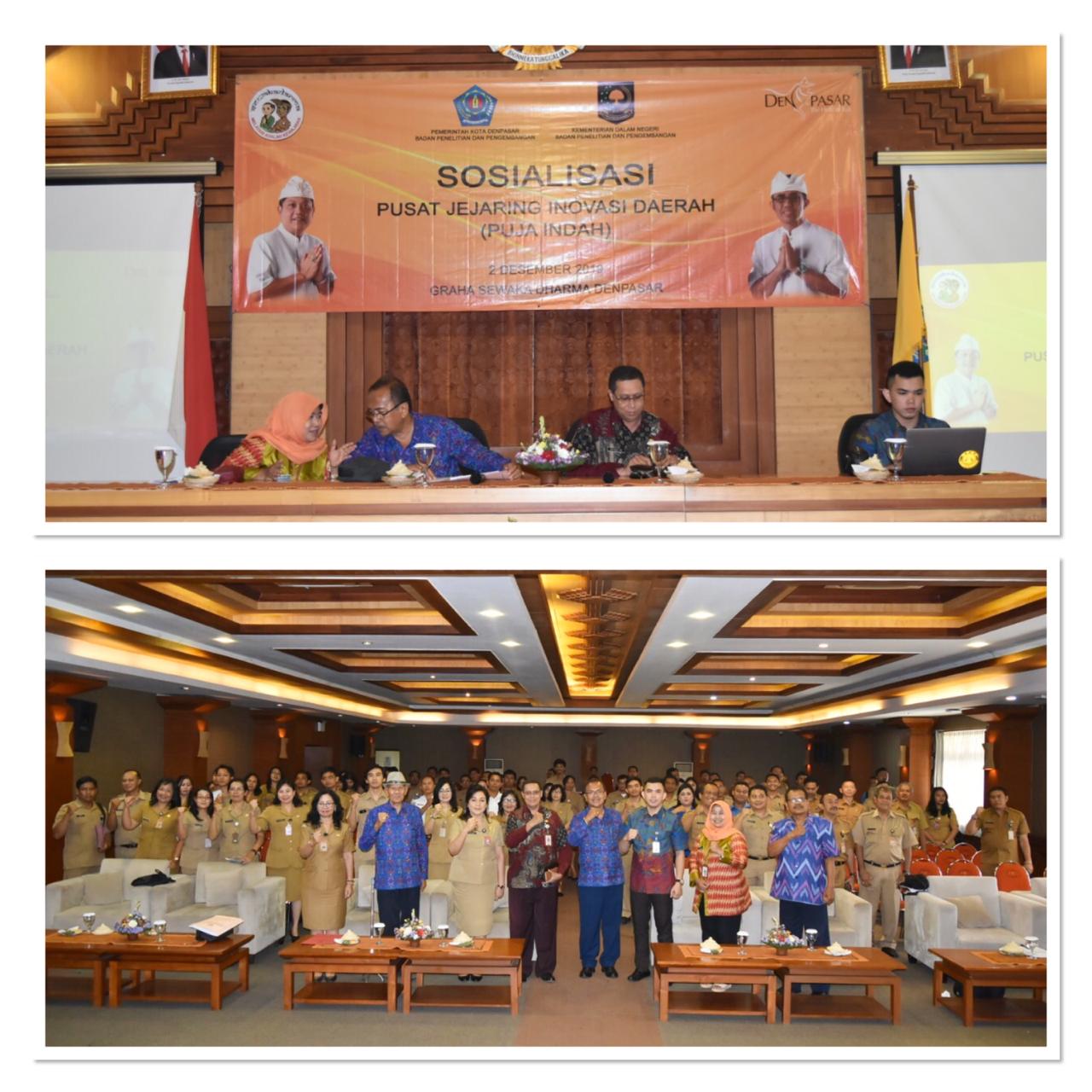 Sosialisasi Pusat Jejaring Inovasi Daerah (Puja Indah) 