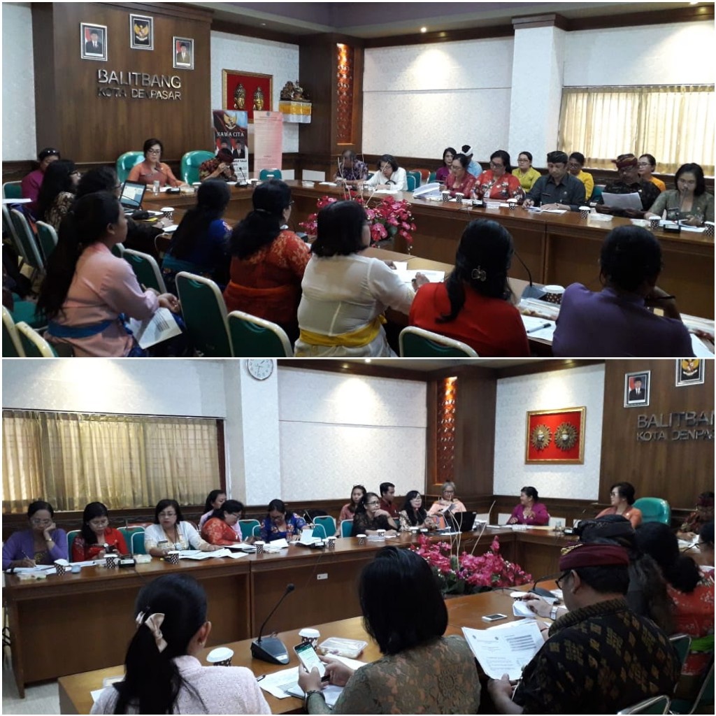 Rapat Laporan Akhir Penelitian Partisipasi Penduduk Migran Permanen dan Non Permanen Dalam Tertib Kependudukan di Kota Denpasar