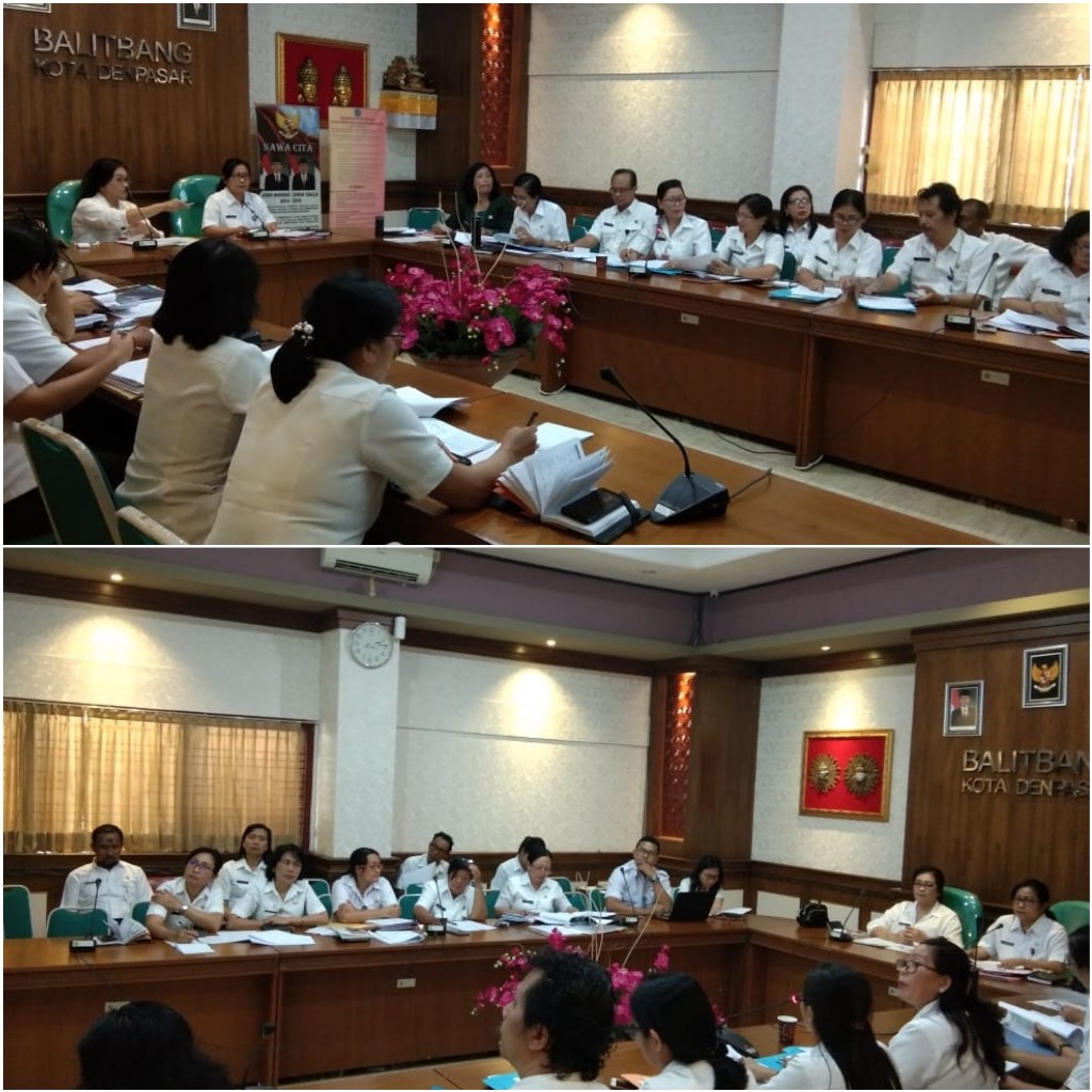 Rapat RKA Tahun Anggaran 2020 dan RKA Perubahan Tahun 2019 serta Realisasi Anggaran sampai bulan Agustus 2019