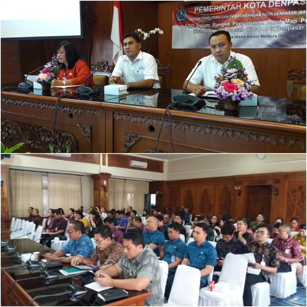 FGD Penyusunan Road Map Penguatan Sistem Inovasi Daerah Kota Denpasar