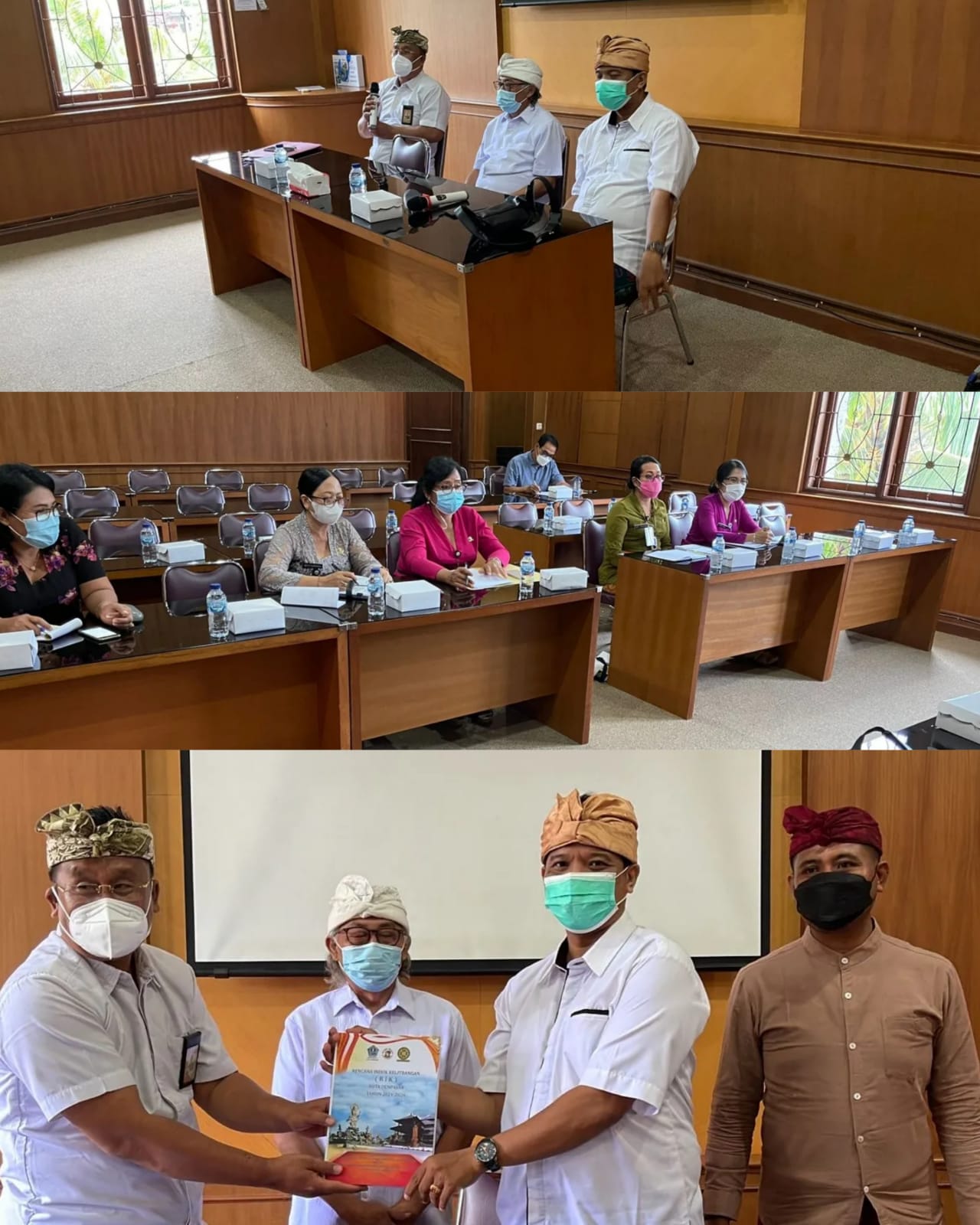 AUDENSI Badan Penelitian Kota Denpasar dengan Lembaga Penelitian dan Pengabdian Masyarakat Universitas Hindu Indonesia 