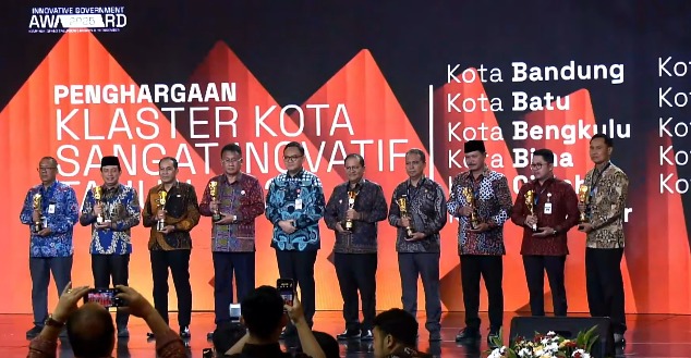 BRIDA Kota Denpasar Raih Penghargaan Kota Sangat Inovatif Pada IGA
