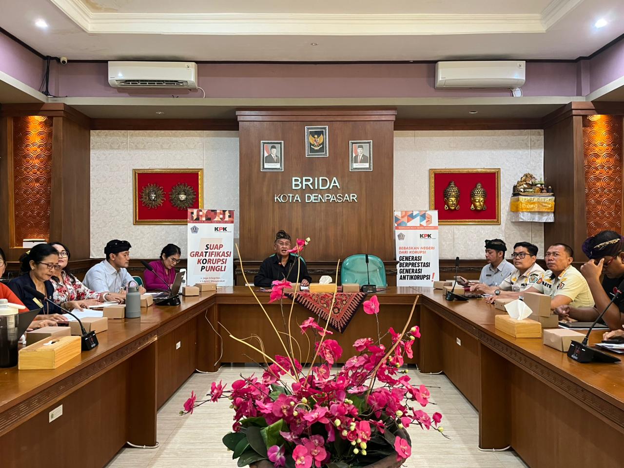Rapat Persiapan Monitoring Dan Evaluasi Kajian Pemetaan Daerah Rawan Gangguan Ketentraman Dan Ketertiban Umum Kota Denpasar Tahun 2025