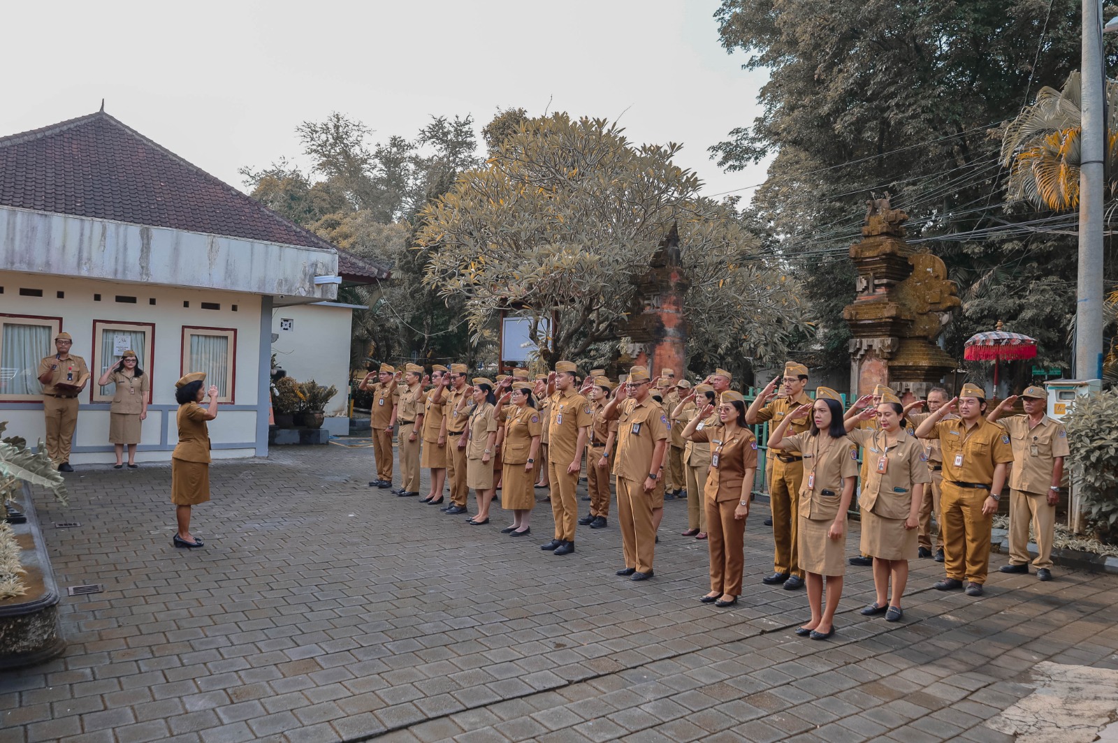 Apel Disiplin Kedua Bulan Maret 2026 BRIDA Kota Denpasar