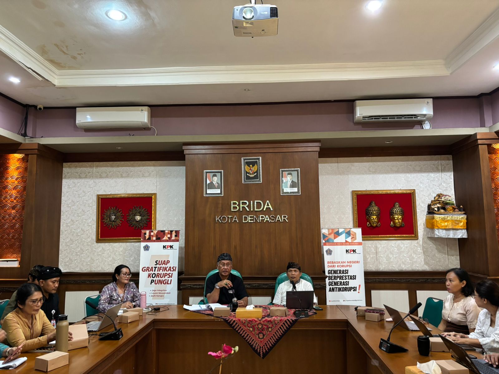 BRIDA Kota Denpasar Gelar Rapat Persiapan Survei Lapangan Kajian Pengelolaan Sampah Tahun 2026