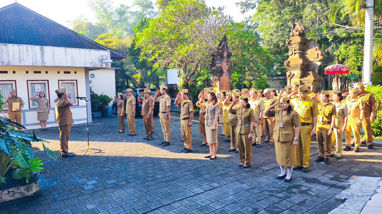 Apel Disiplin Pertama Bulan Juni 2026 BRIDA Kota Denpasar